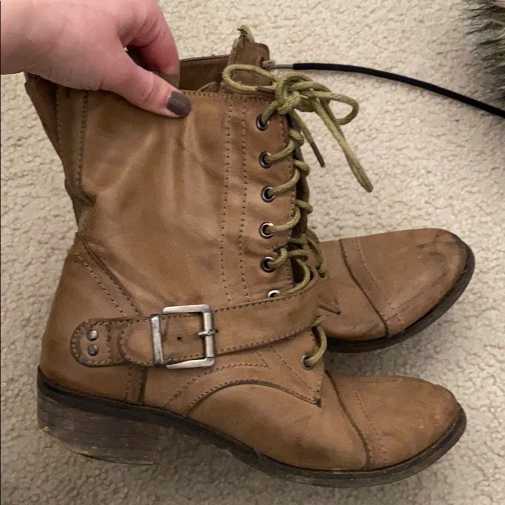 Tan Booties Short